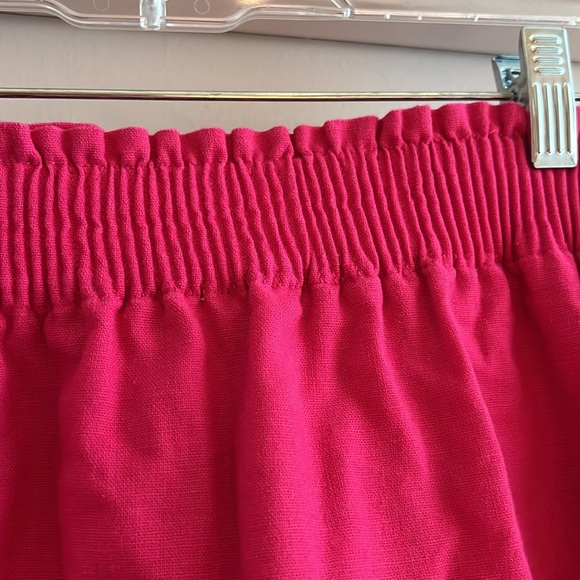 J.Crew Factory Size 6 Pink Scallop Mini Skirt - Picture 12 of 17